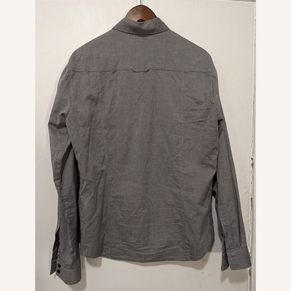 PHILIPPE DUBUC - Front pocket grey shirt - Sz 3 (M) - Picture 3 of 12